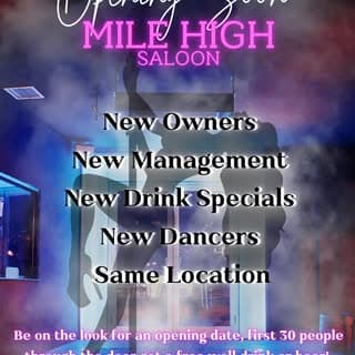 Logo for Mile High Saloon