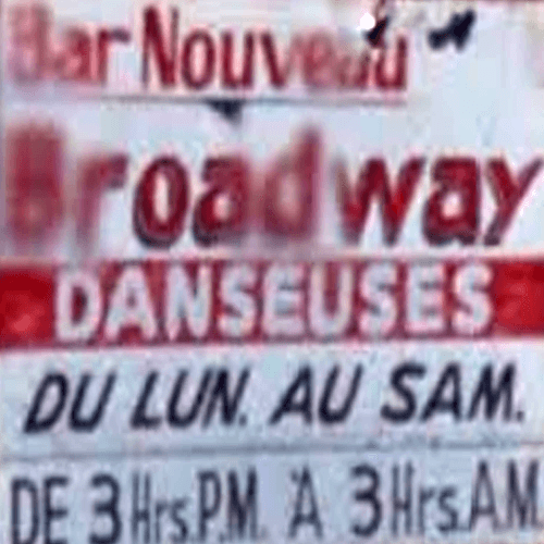 Logo for Bar Nouveau Broadway