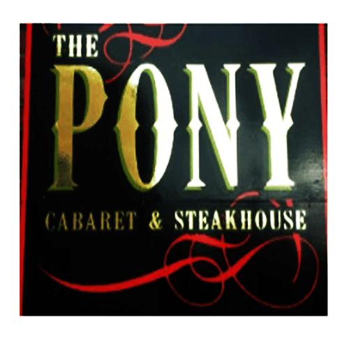 Logo for Pony Cabaret and Steakhouse