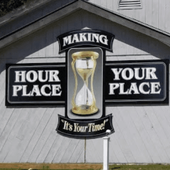 Logo for Hour Place