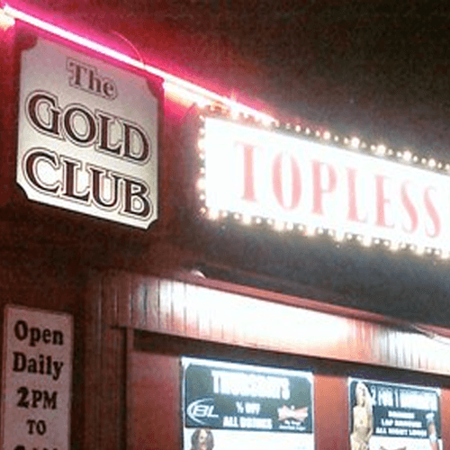 Logo for Gold Club Topless