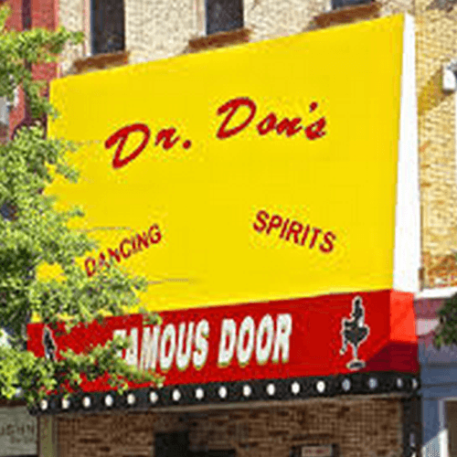 Logo for Dr. Don's Famous Door