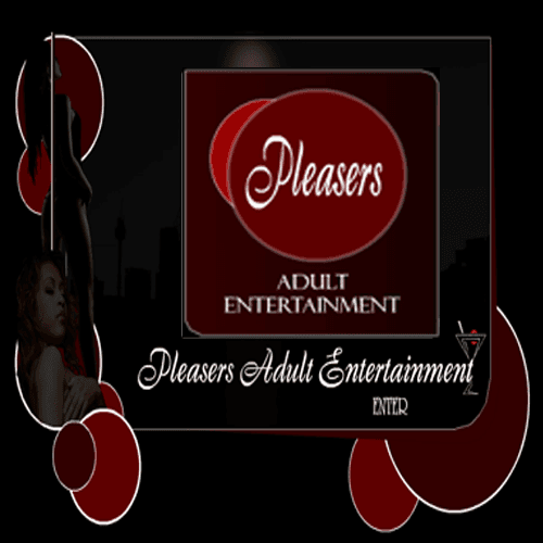 Logo for Pleasers Adult Entertainment