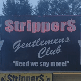 Logo for Strippers Gentlemen's Club