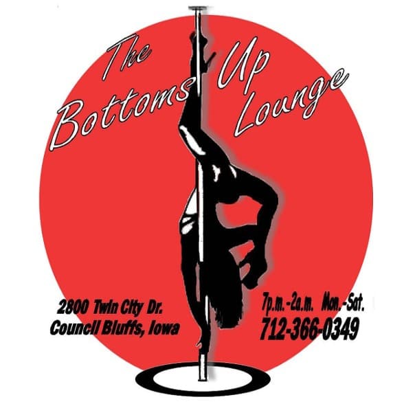 Logo for Bottoms Up Lounge