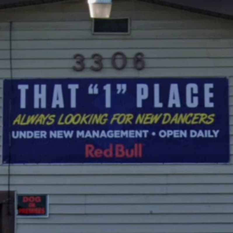 Logo for That 1 Place Gentlemen’s Club