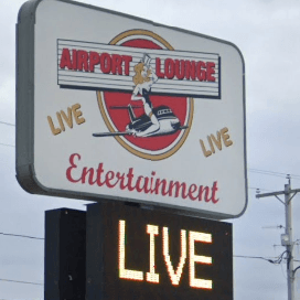 Logo for Airport Lounge