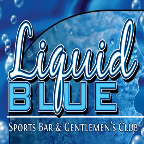 Logo for Liquid Blue Gentlemen's Club and Sports Bar