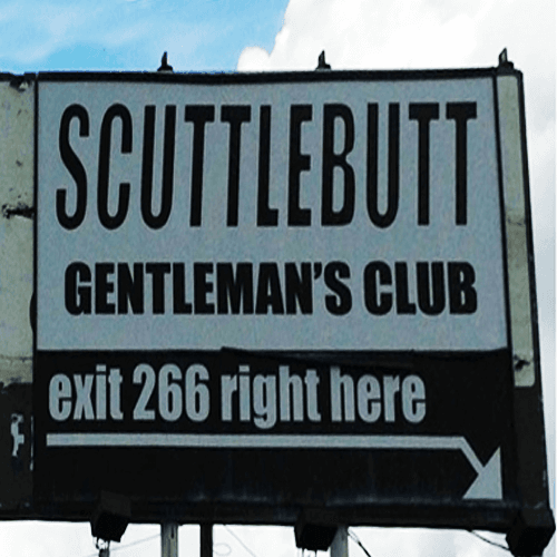 Logo for Scuttlebutt Gentlemen's Club