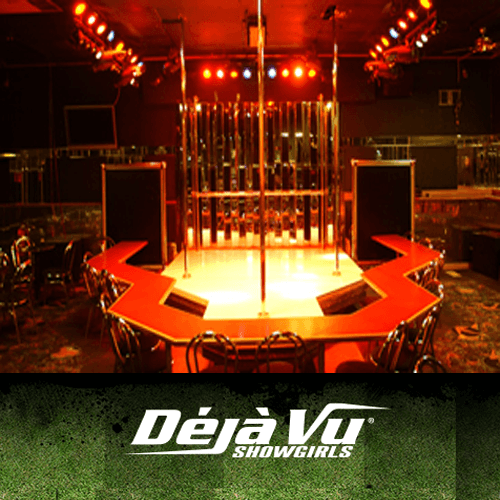 Logo for Déjà Vu Flint