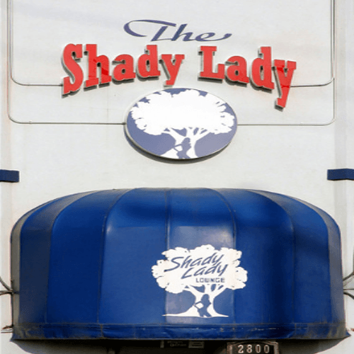 Logo for Shady Lady Lounge