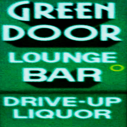 Logo for Green Door Lounge