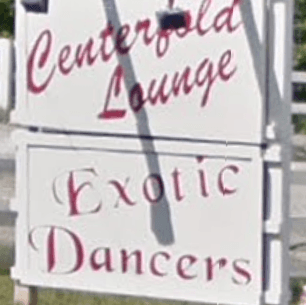 Logo for Centerfold Lounge