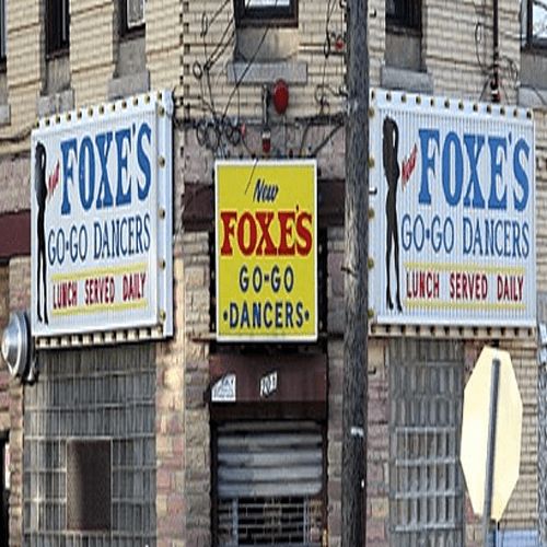 Logo for Foxe's Go Go Bar