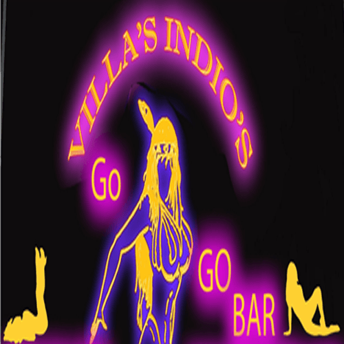 Logo for Villa's Indio's Go-Go Bar