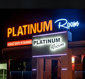 Logo for The Platinum Room