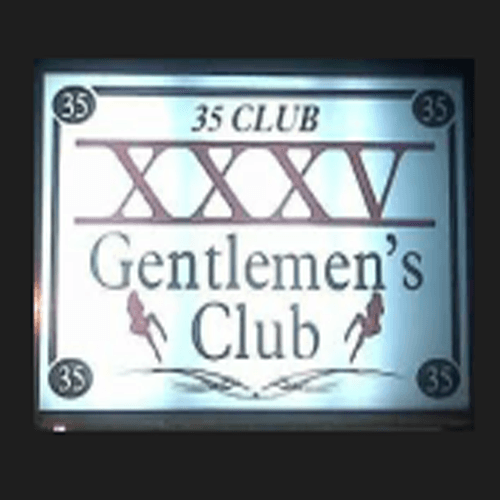 Logo for XXXV Gentleman's Club