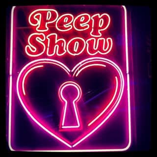 Logo for Revue Peepshow & Striptease Club