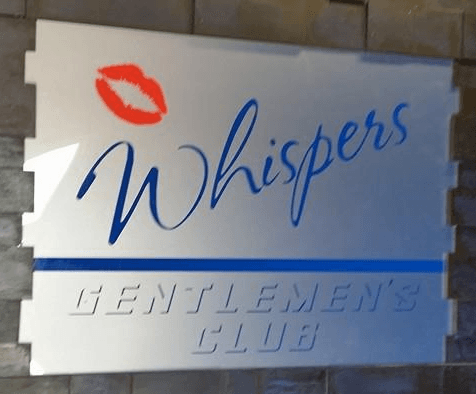 Logo for Whispers Gentlemen's Club