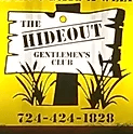 Logo for The Hideout Gentleman's Club