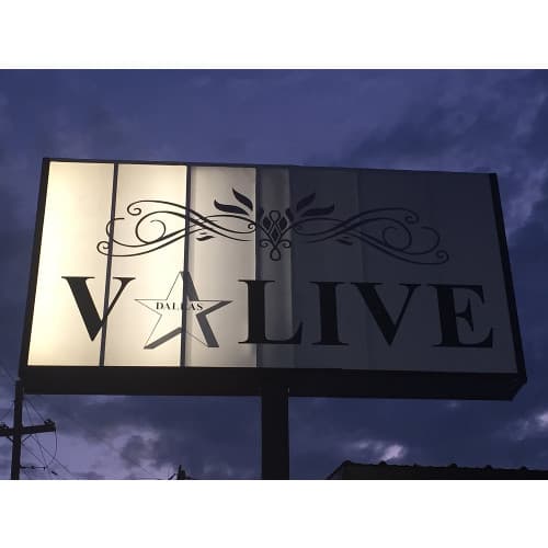 Logo for V - Live Dallas