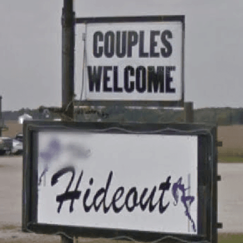 Logo for The Hideout