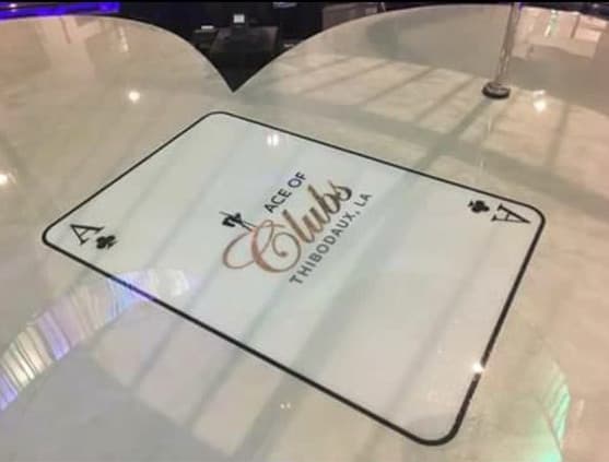 Logo for The Ace of Clubs