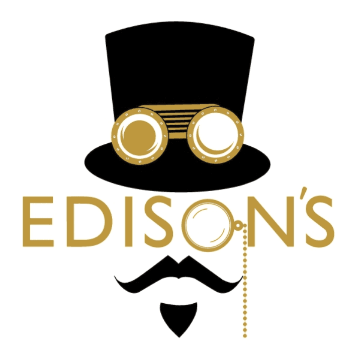 Logo for Edison's Gentlemens Club